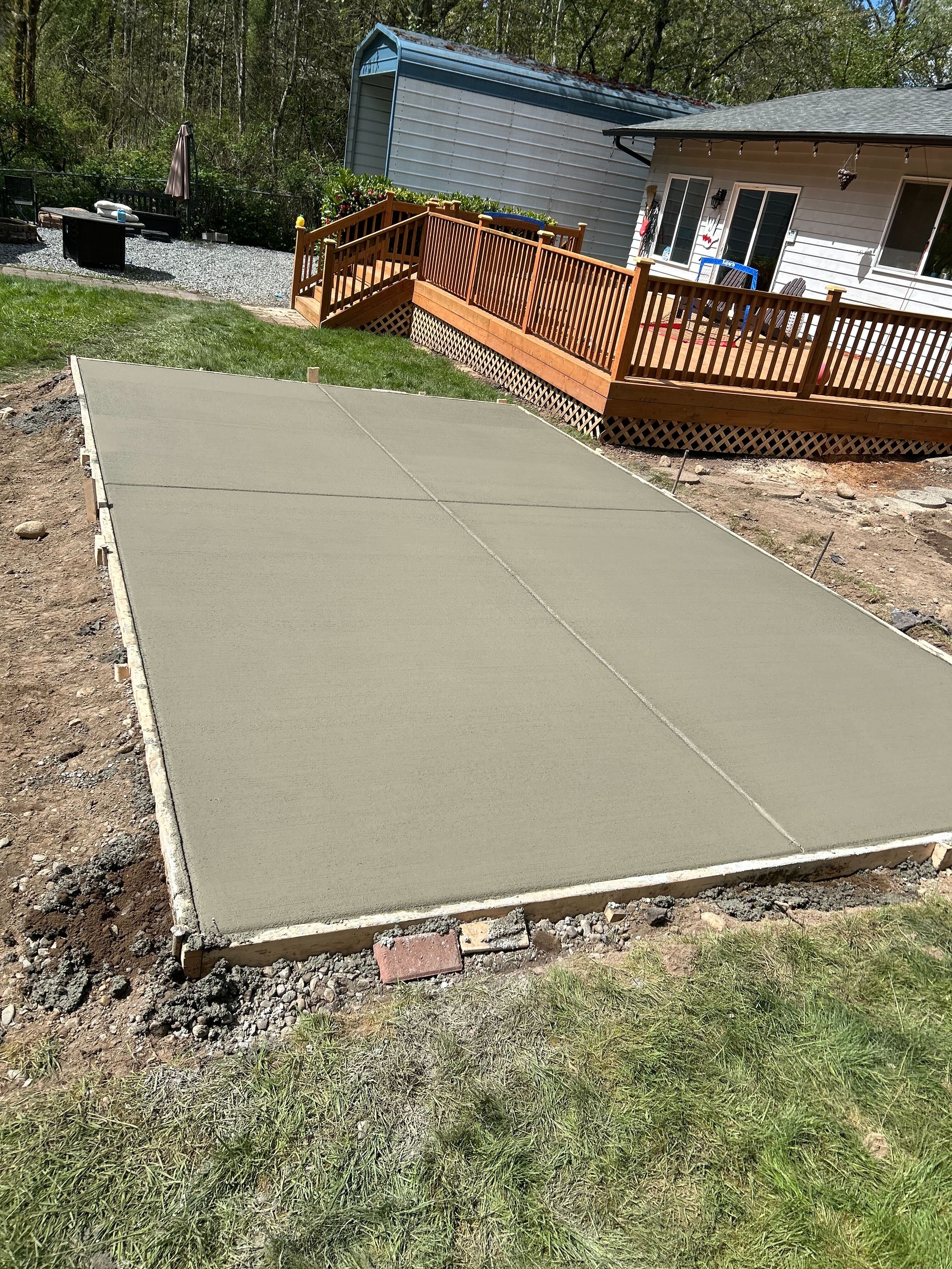 Concrete Patio